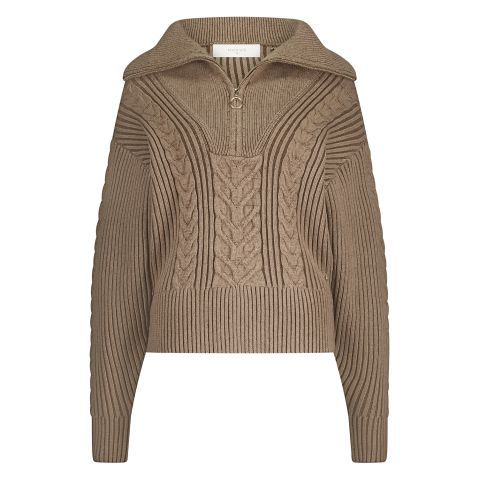 Nukus Merla Top Lurex Beige
