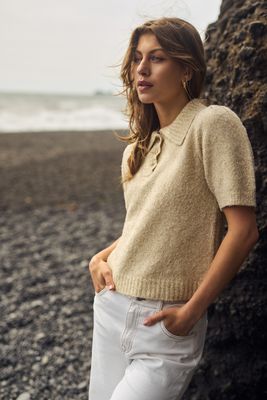 Nukus Sandra Pullover Beige