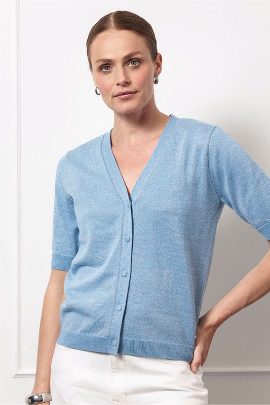 Studio Anneloes Sanna cardigan Blauw