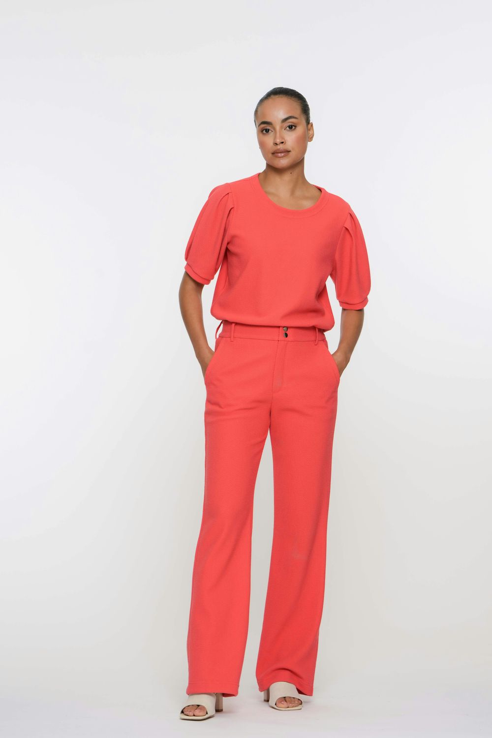 Geisha Pants comfy Rood