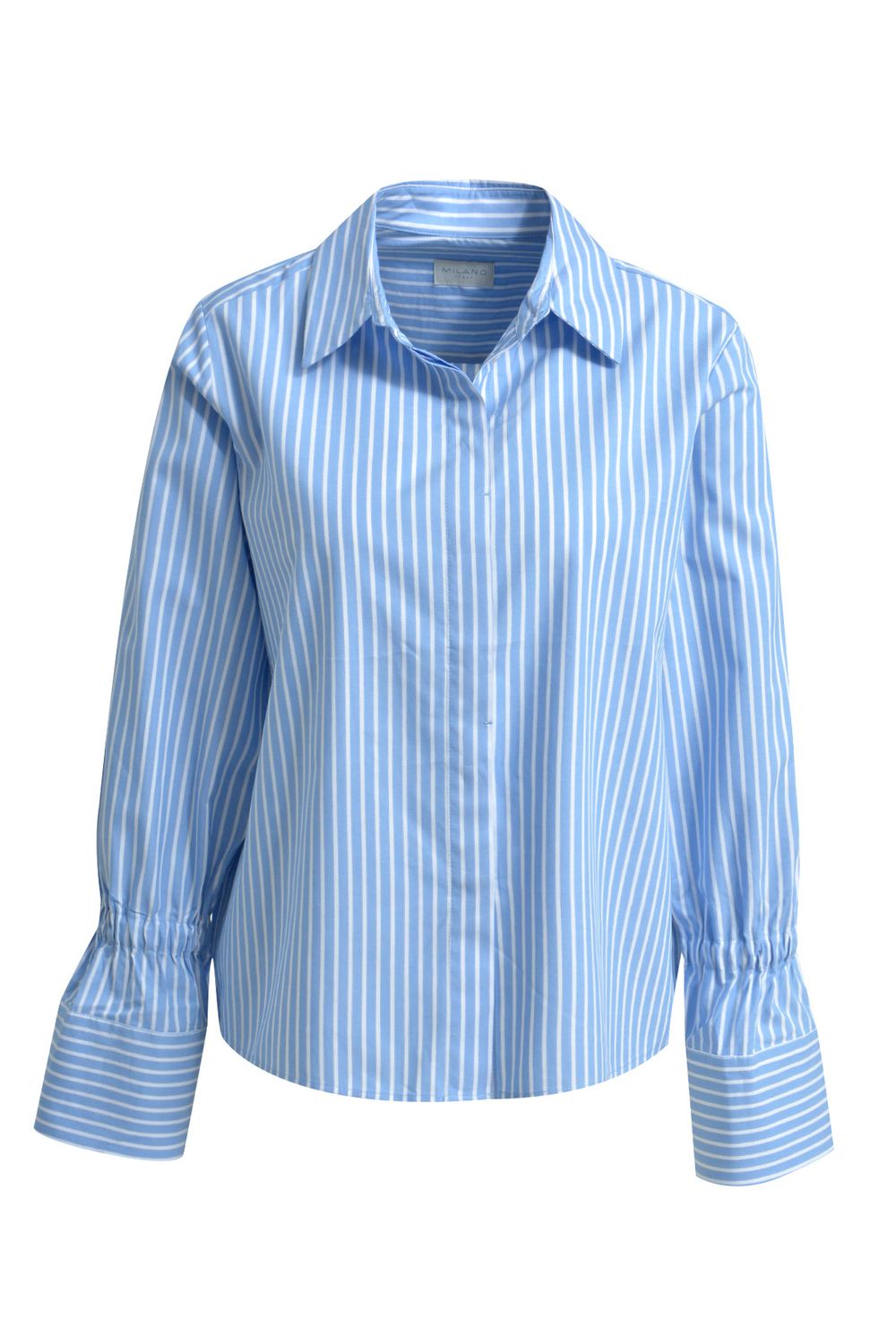 Milano Italy gestreepte blouse Blauw