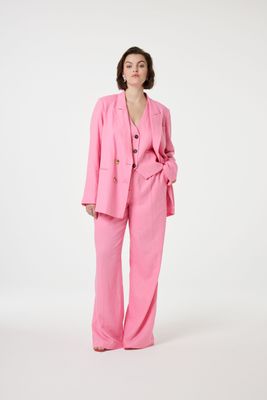 Fabienne Chapot Nura Pleated Trousers Roze