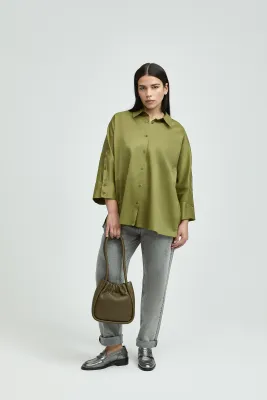 xandres blouse hatan Groen