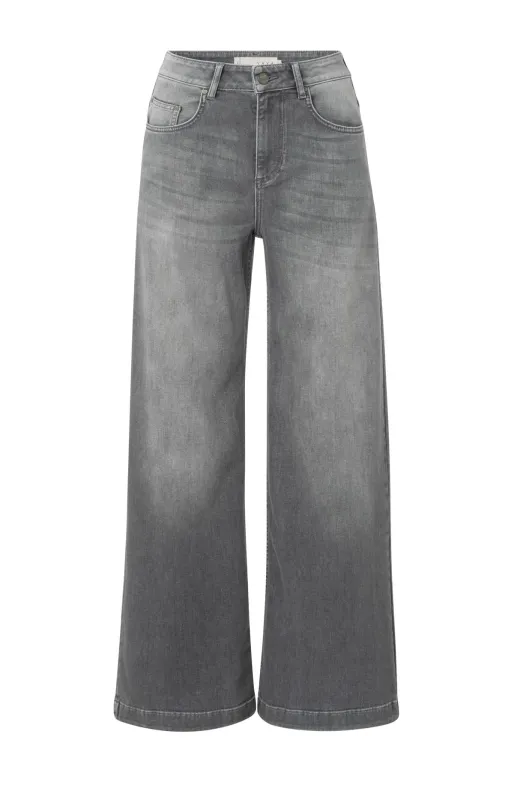 YaYa Grijze jeans L32 Grijs