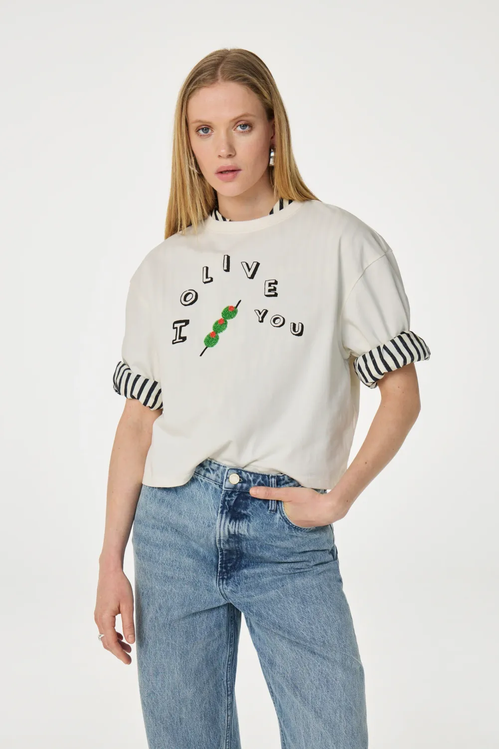 Fabienne Chapot Benja T-Shirt Ecru