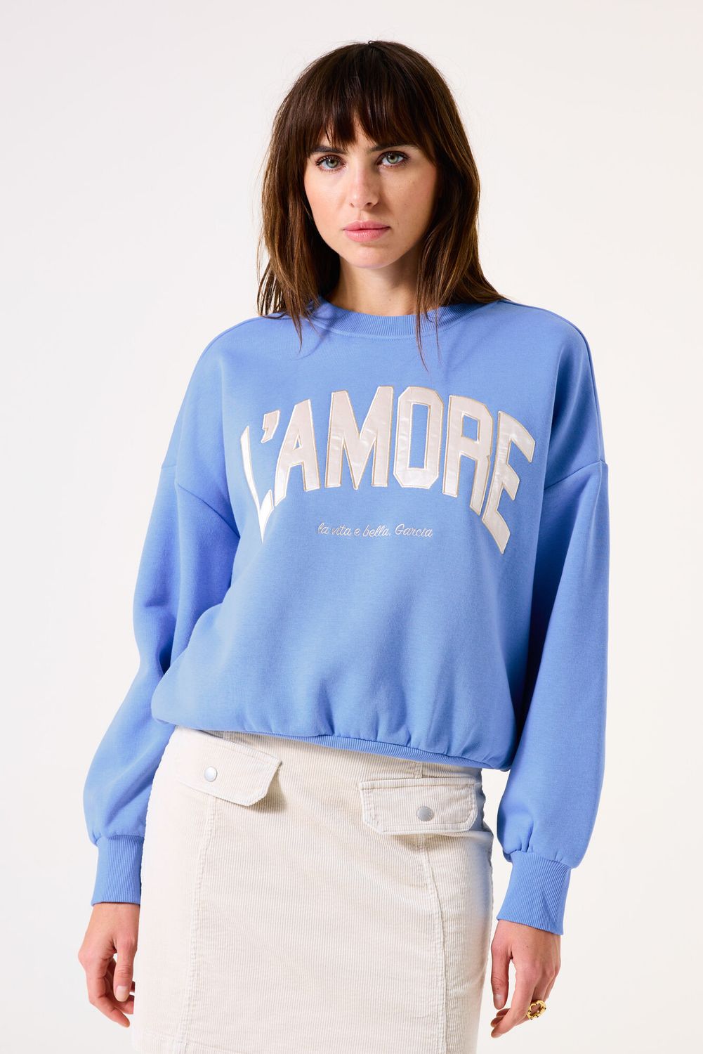 Garcia dames Sweater Blauw