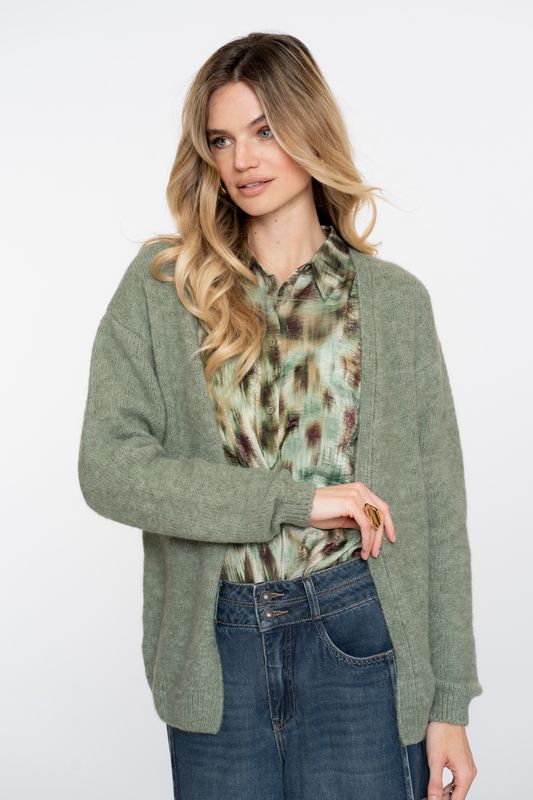 Geisha Blouse print Groen 53659-20