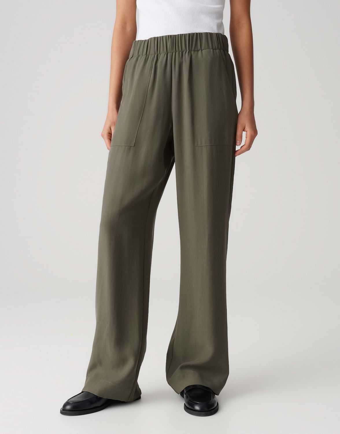 Opus broek Marou cargo Groen