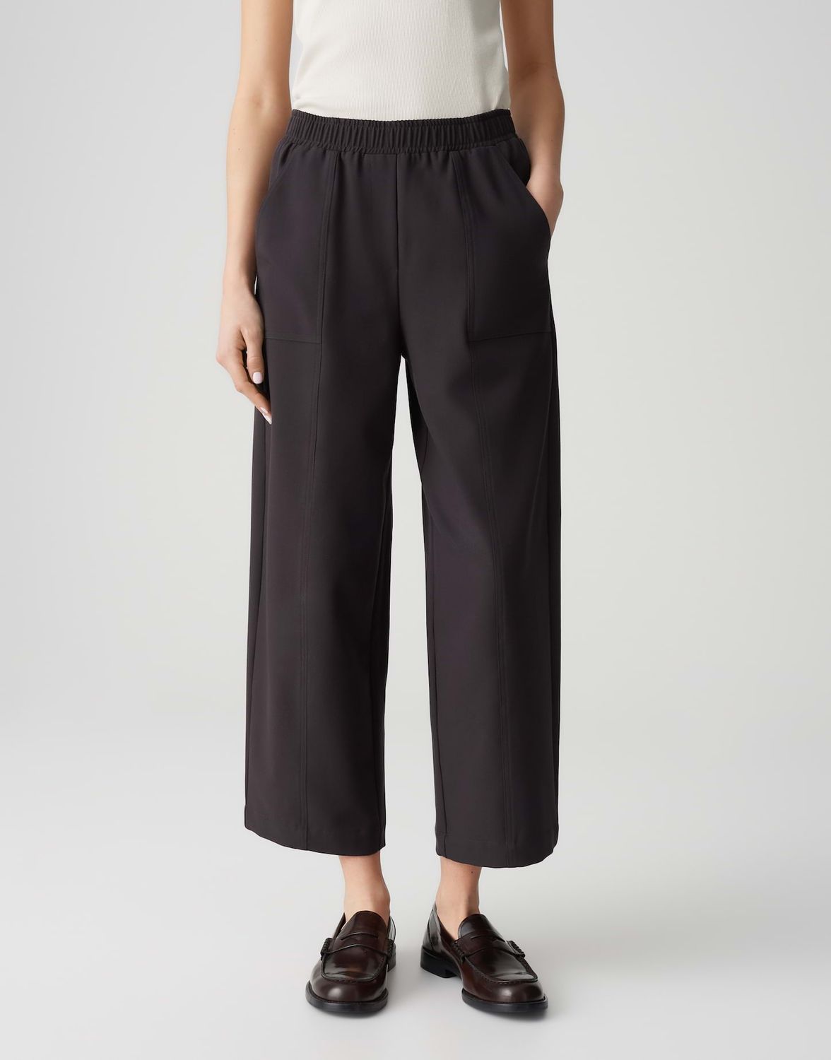 Opus broek Myha barrel city Bruin