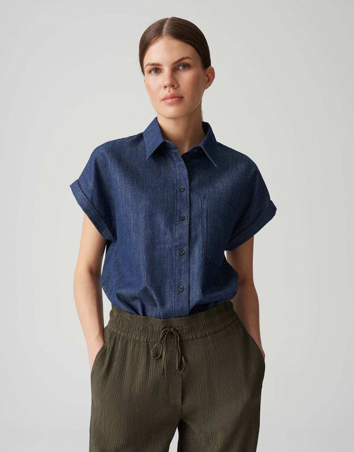 Opus Blouse Folmes Blauw