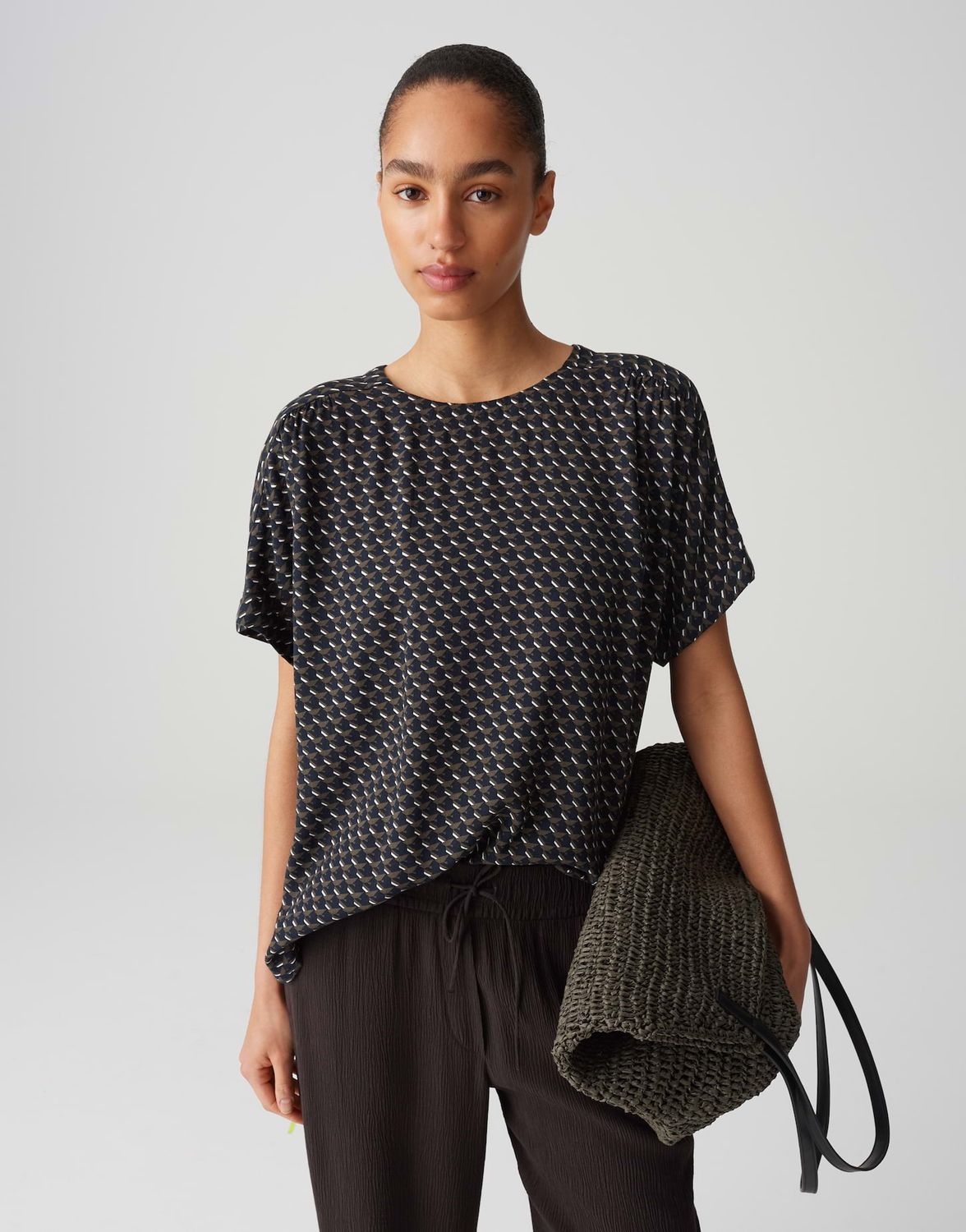 Opus blouse Femka Blauq