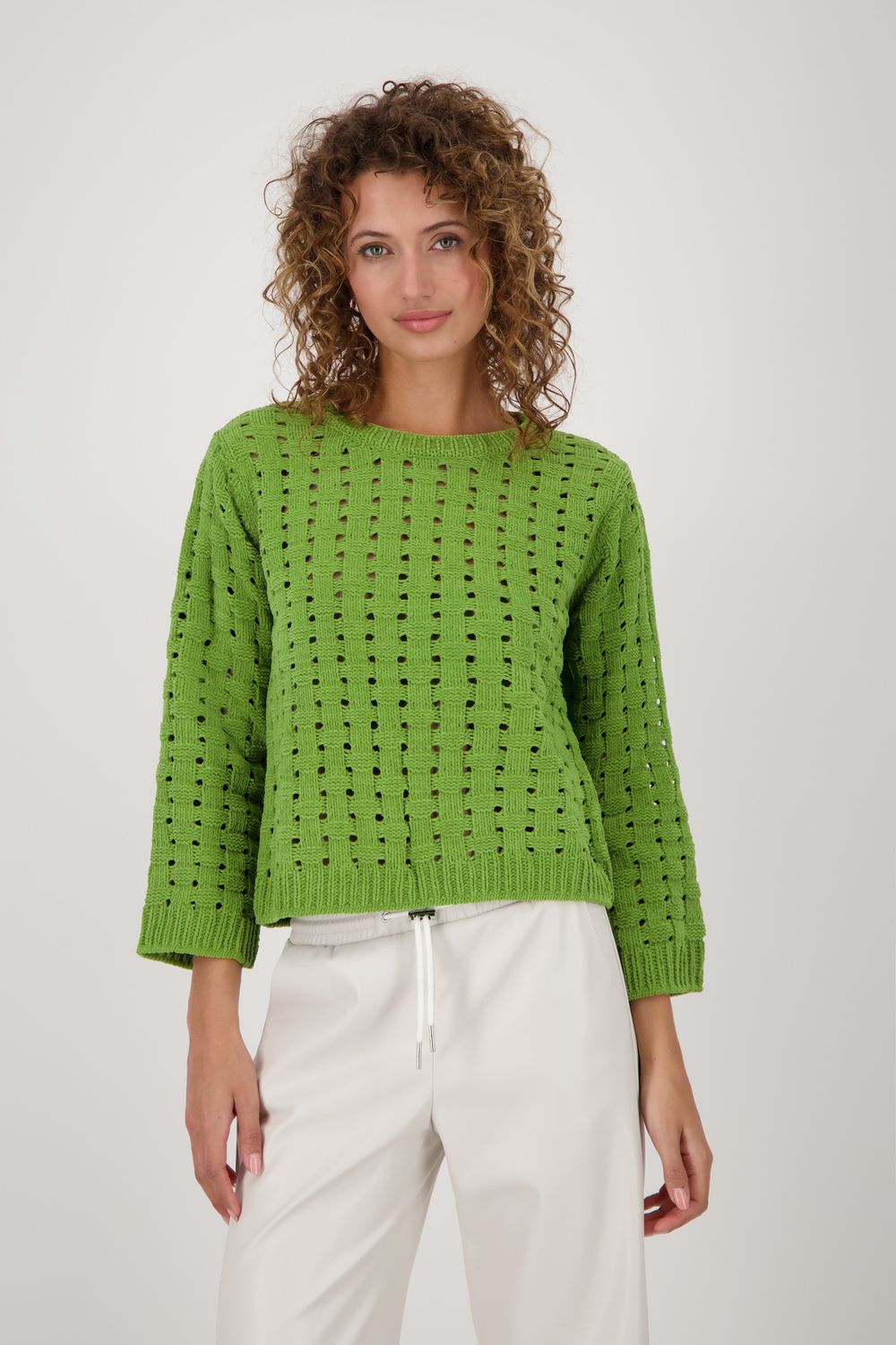 Monari Pullover garden Groen