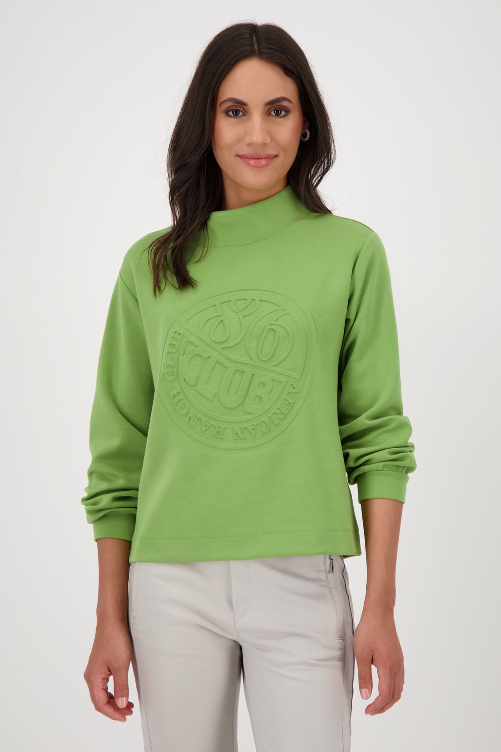 Monari Sweatshirt garden Groen