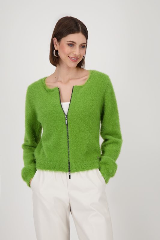 Monari vest garden Groen