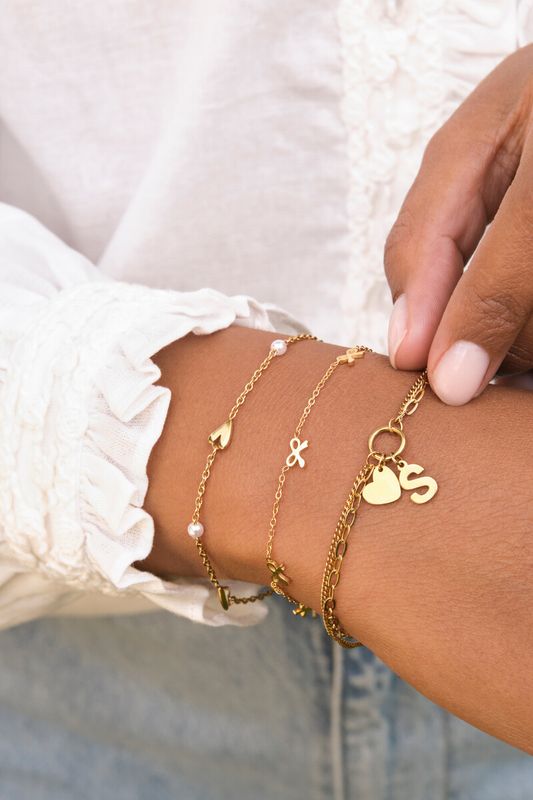 My Jewellery Bracelet with mini bows Goud