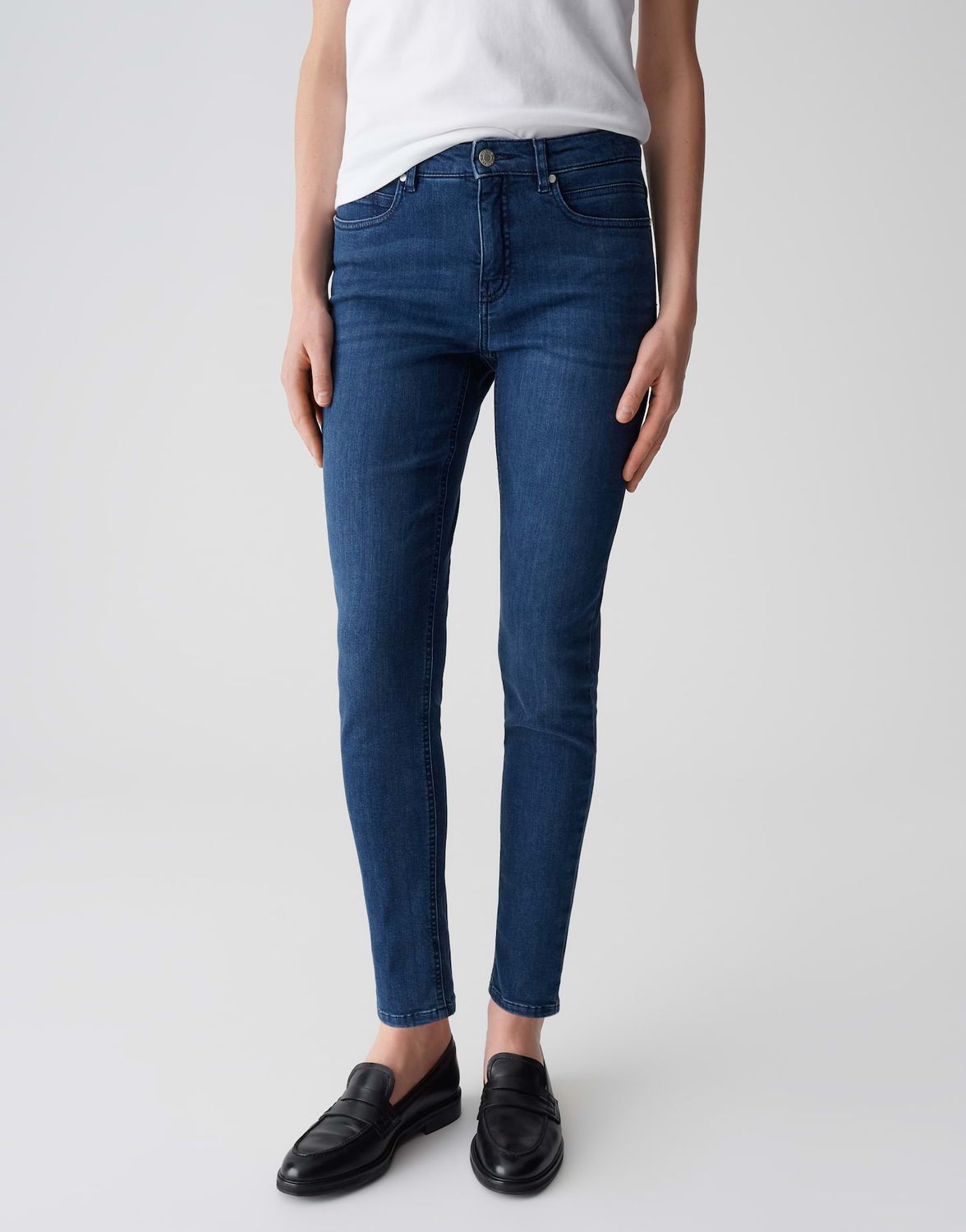 Opus Pants Enja ease Blauw