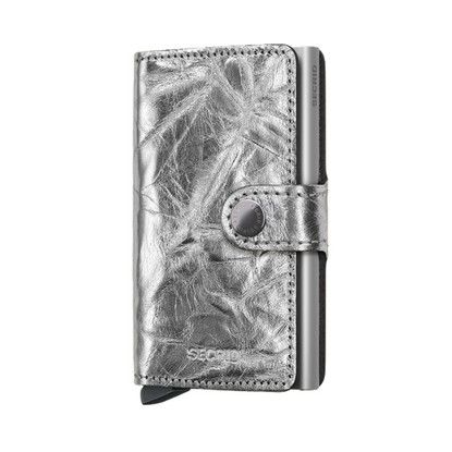 Secrid Miniwallet Crunch zilver