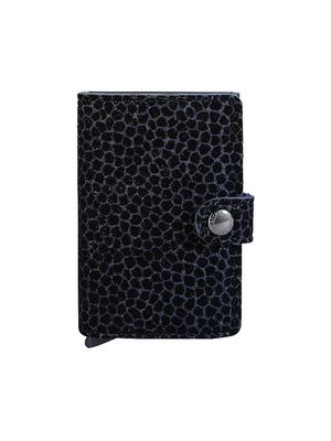 Secrid Slimwallet Giraffina  blauw print