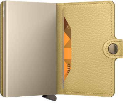 Secrid Miniwallet Pebble Butter Yellow Geel