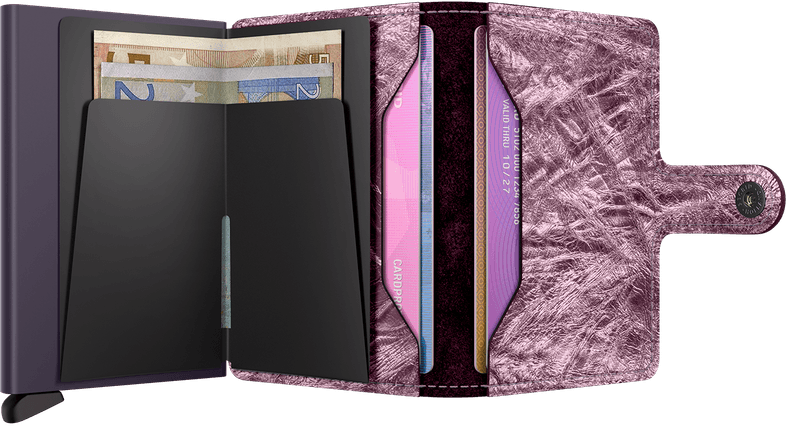 Secrid Miniwallet Crunch Pink Roze