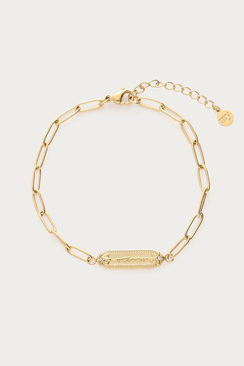 My Jewellery Bracelet chain lamour Goud