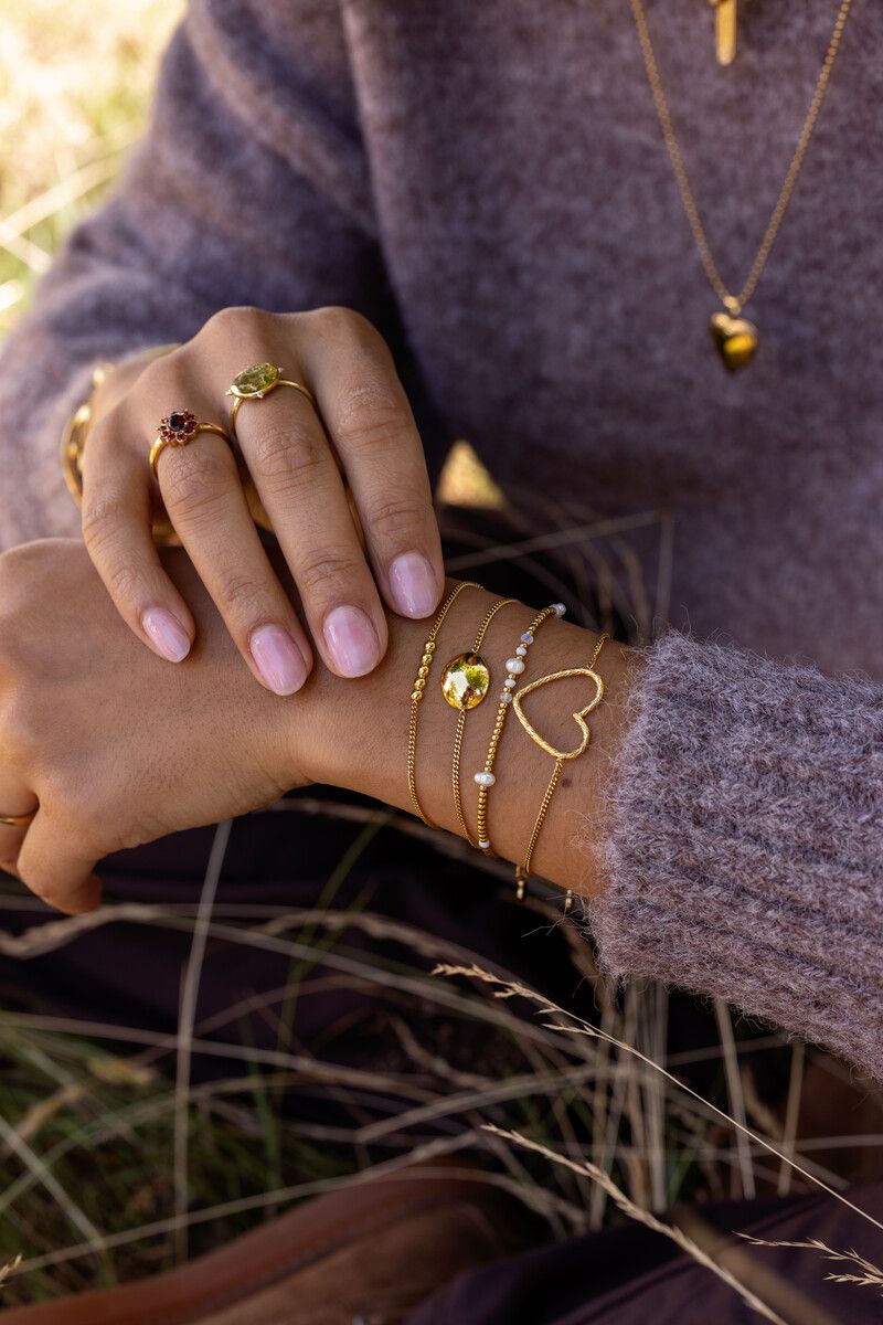 My Jewellery Bracelet 5 dots Goud