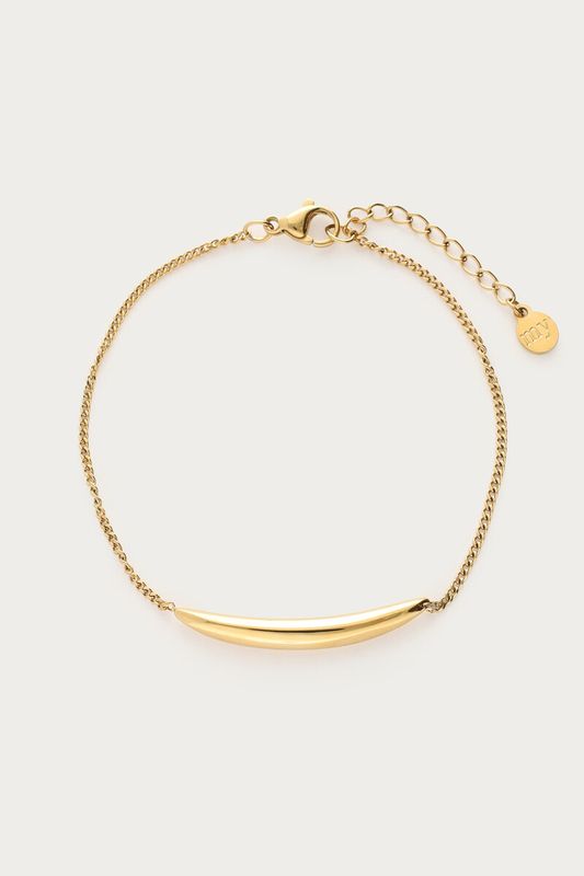 My Jewellery Bracelet round bar Goud