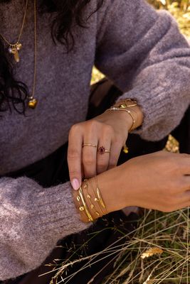 My Jewellery Bracelet bal dots Goud