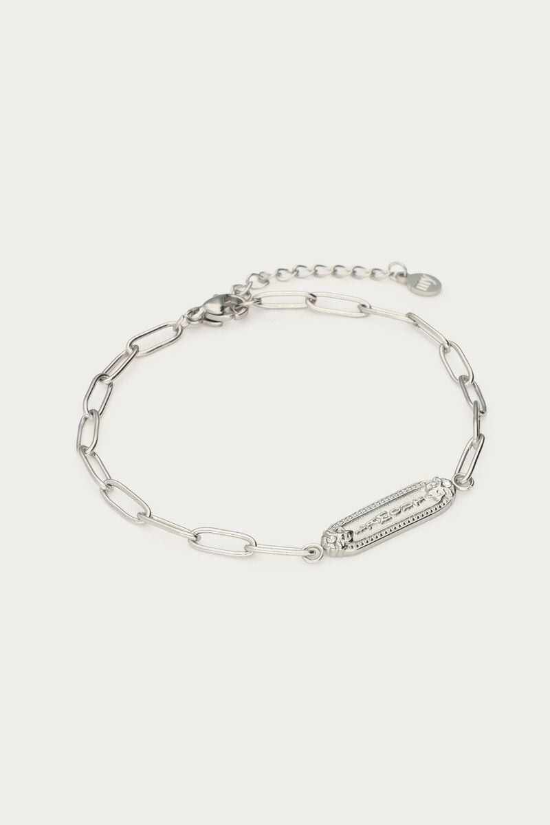 My Jewellery Bracelet chain lamour Zilver