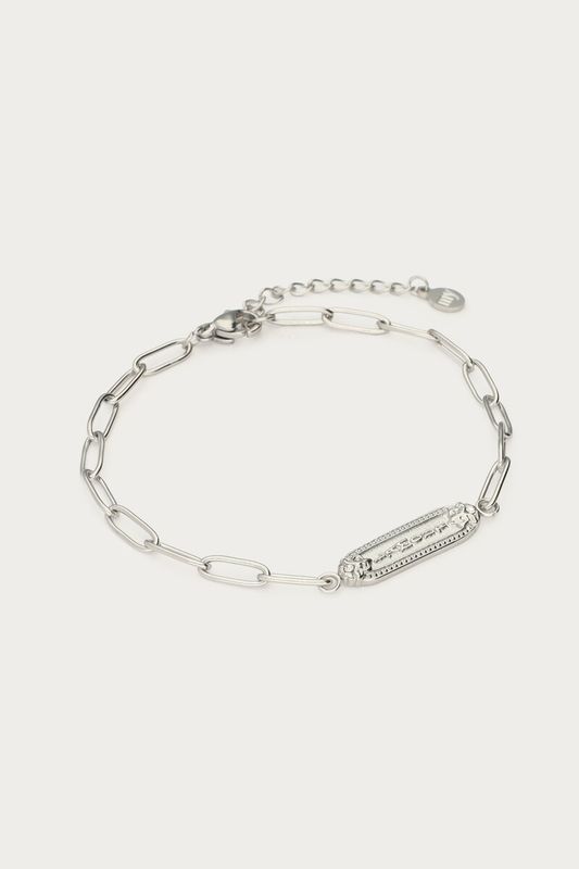 My Jewellery Bracelet chain lamour Zilver