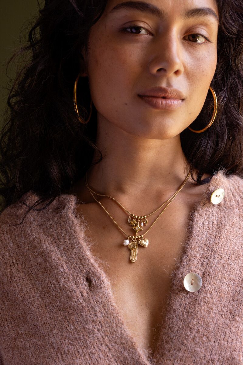 My Jewellery Necklace charms polestar Goud