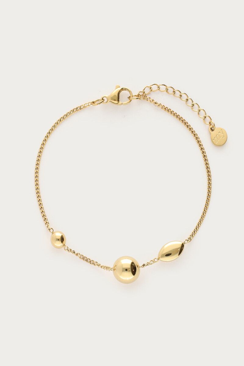My Jewellery Bracelet bal dots Goud