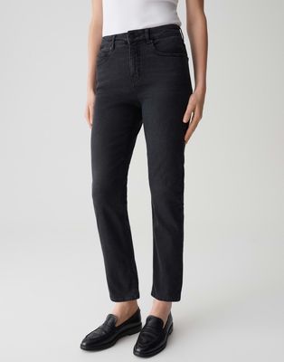 Opus Pants Melly base Zwart