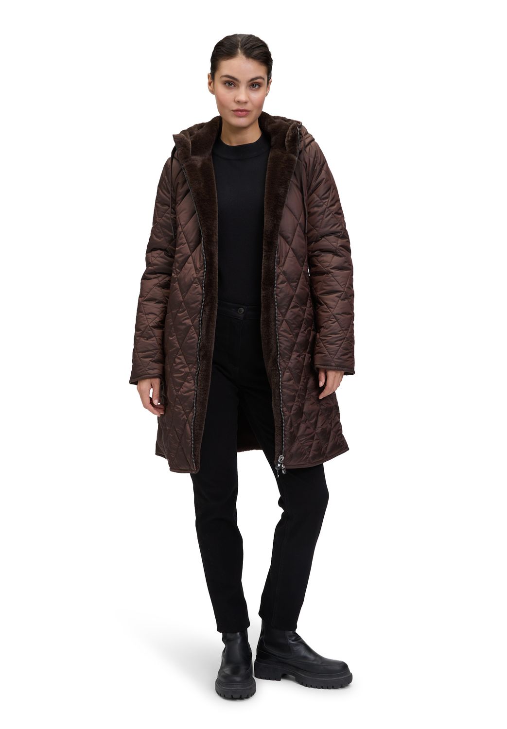 Betty Barclay reversible jack bruin