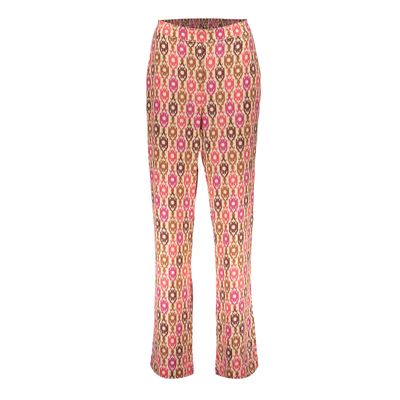 Geisha broek in print