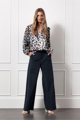 Studio Anneloes Kylie satin top Bruin