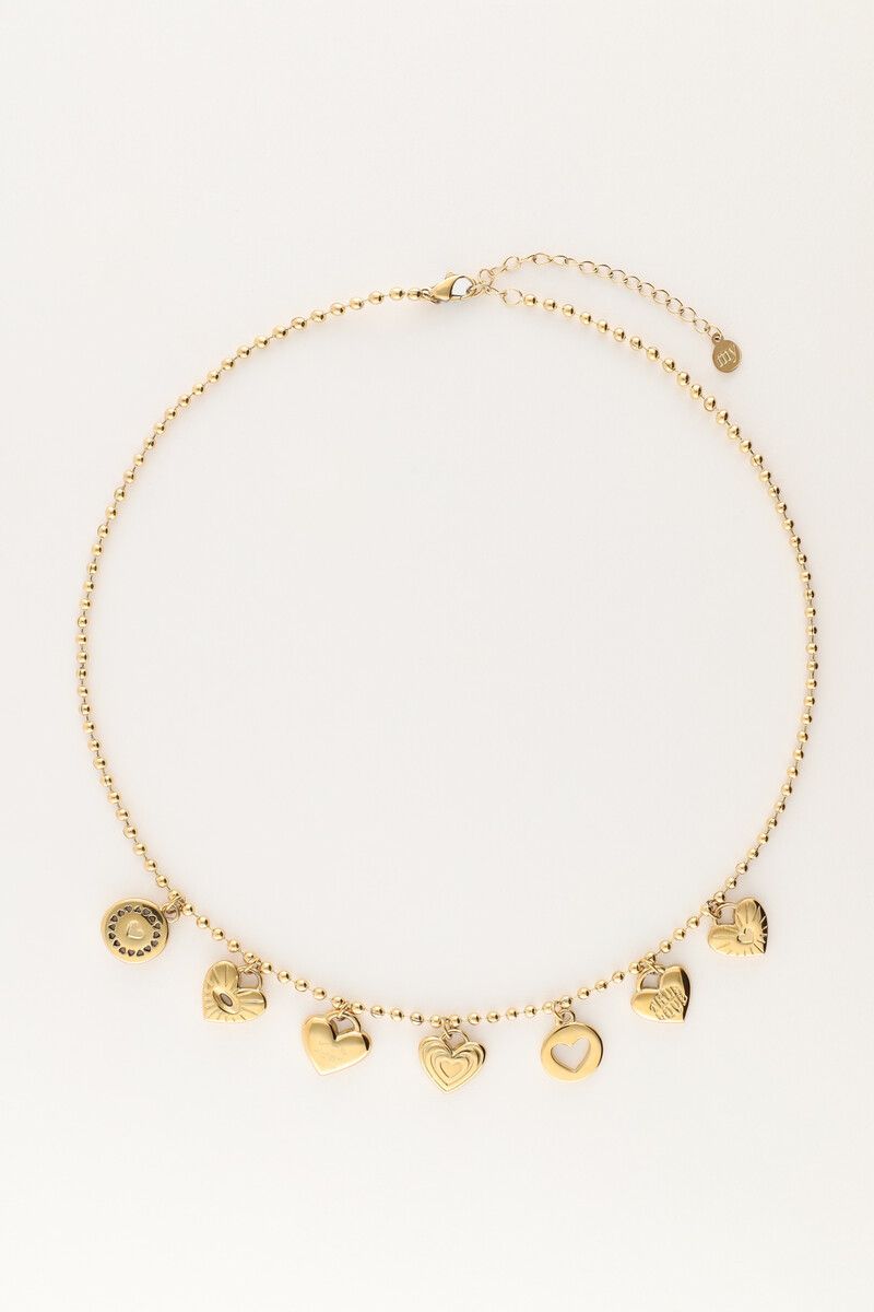 My Jewellery Ketting candy couture charms Goud