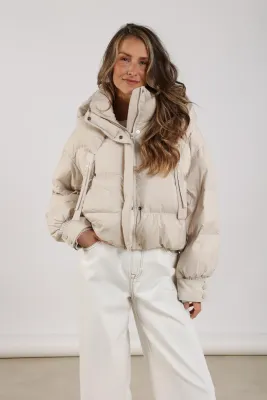 Nukus Emilia Jacket Beige