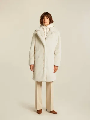 Beaumont SAAR coat Ecru