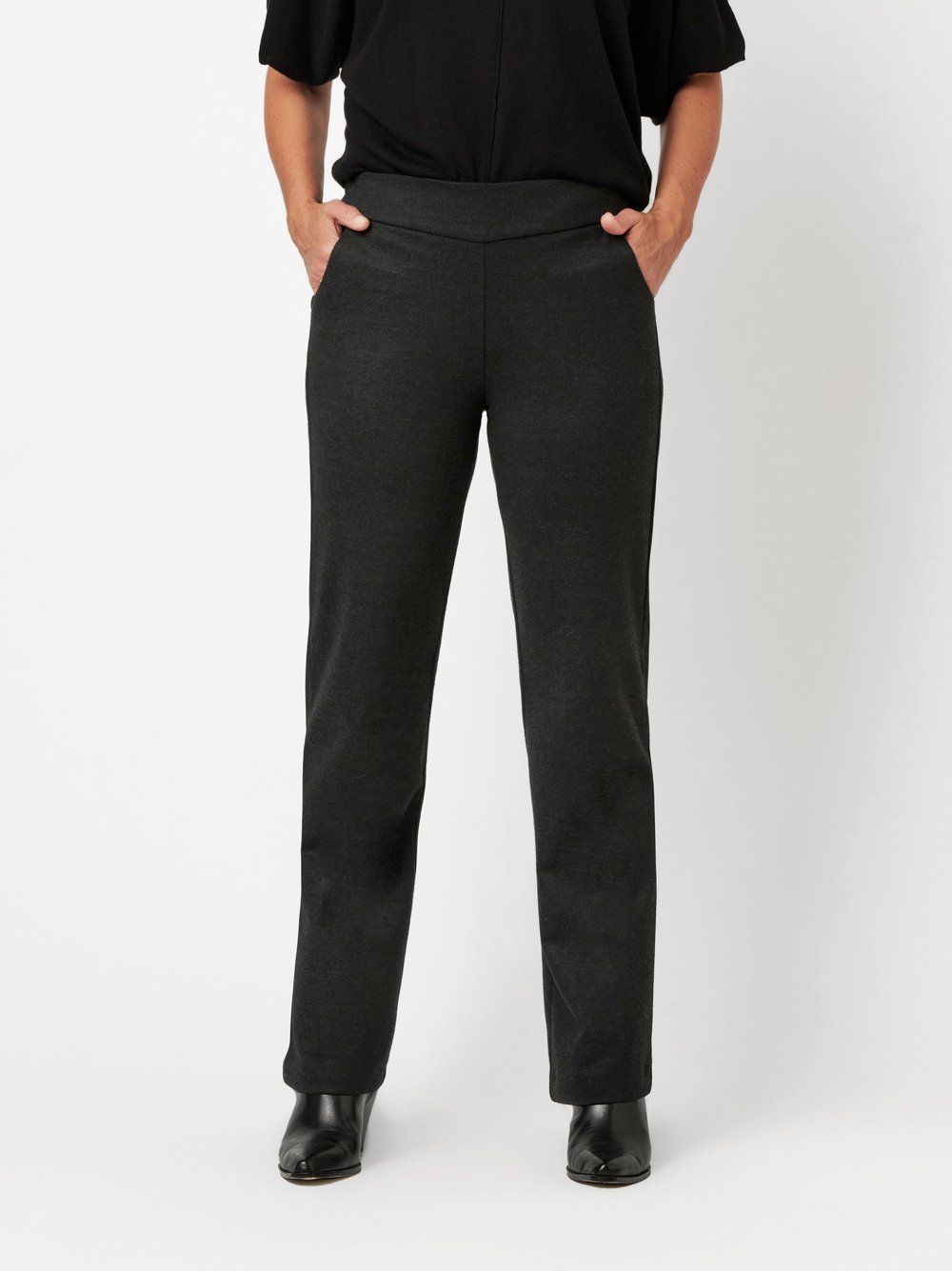 Relaxed by Toni Scarlet Wide Leg Zwart
