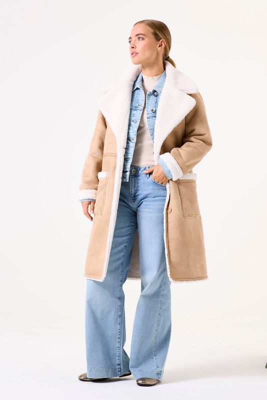 Garcia ladies outdoor jacket Beige