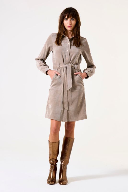 Garcia ladies dress Beige