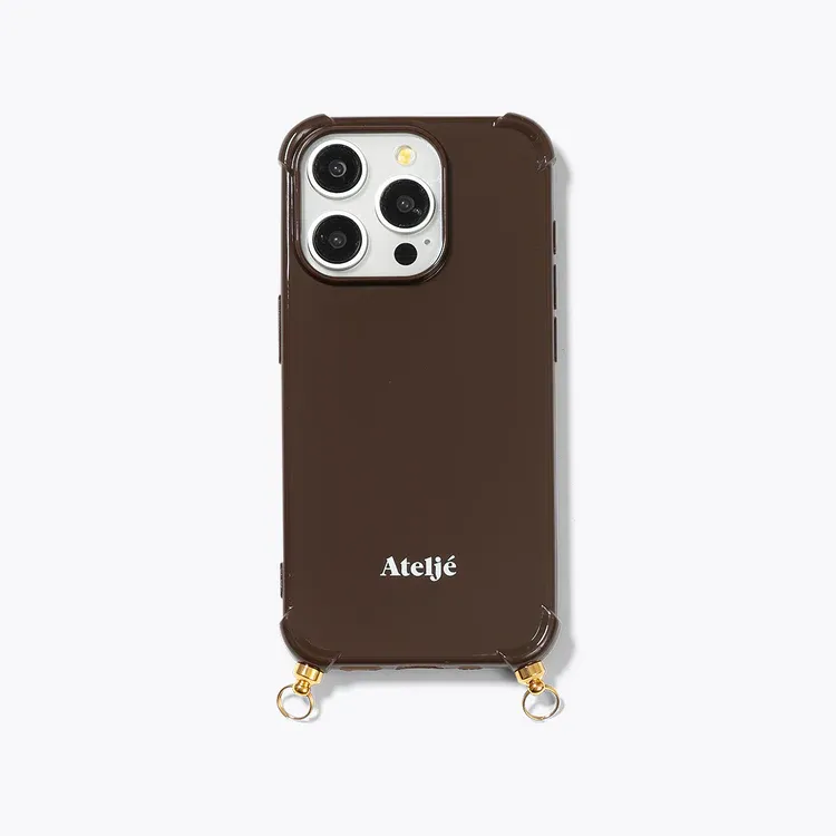 Atelje iPhone 16 Dark Brown