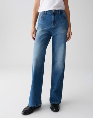Opus jeans Mivy city  blauw