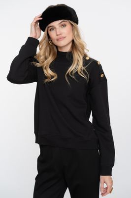 Geisha Sweater metknopen op schouder