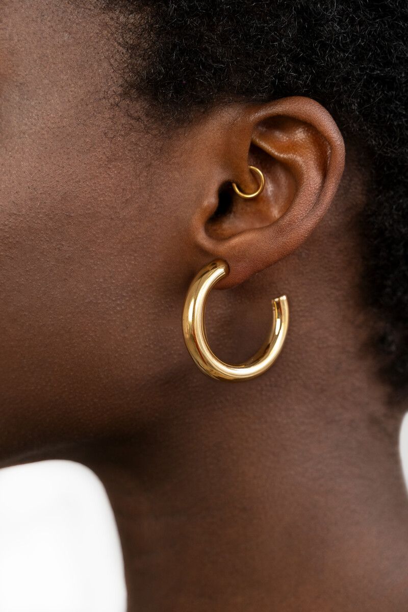 My Jewellery Earring hoops small basic Goud