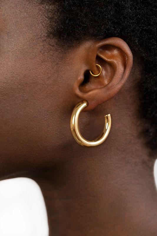 My Jewellery Earring hoops small basic Goud