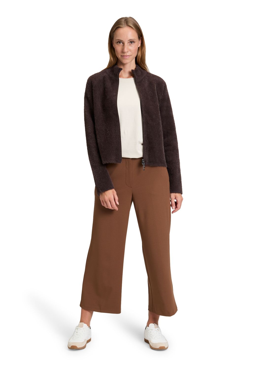 Betty Barclay Collection Strick BOS bruine blazer