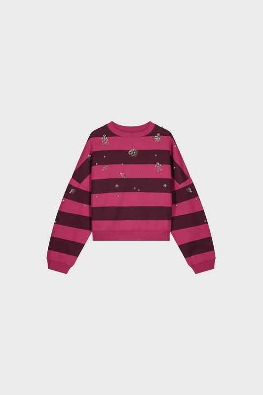Fabienne Chapot Ronny Sweater Bordeaux roze