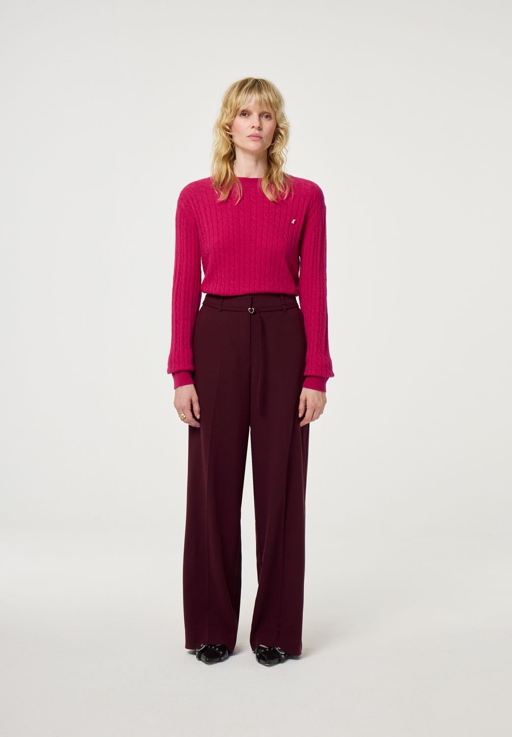 Fabienne Chapot Nelsan Trousers Bordeaux